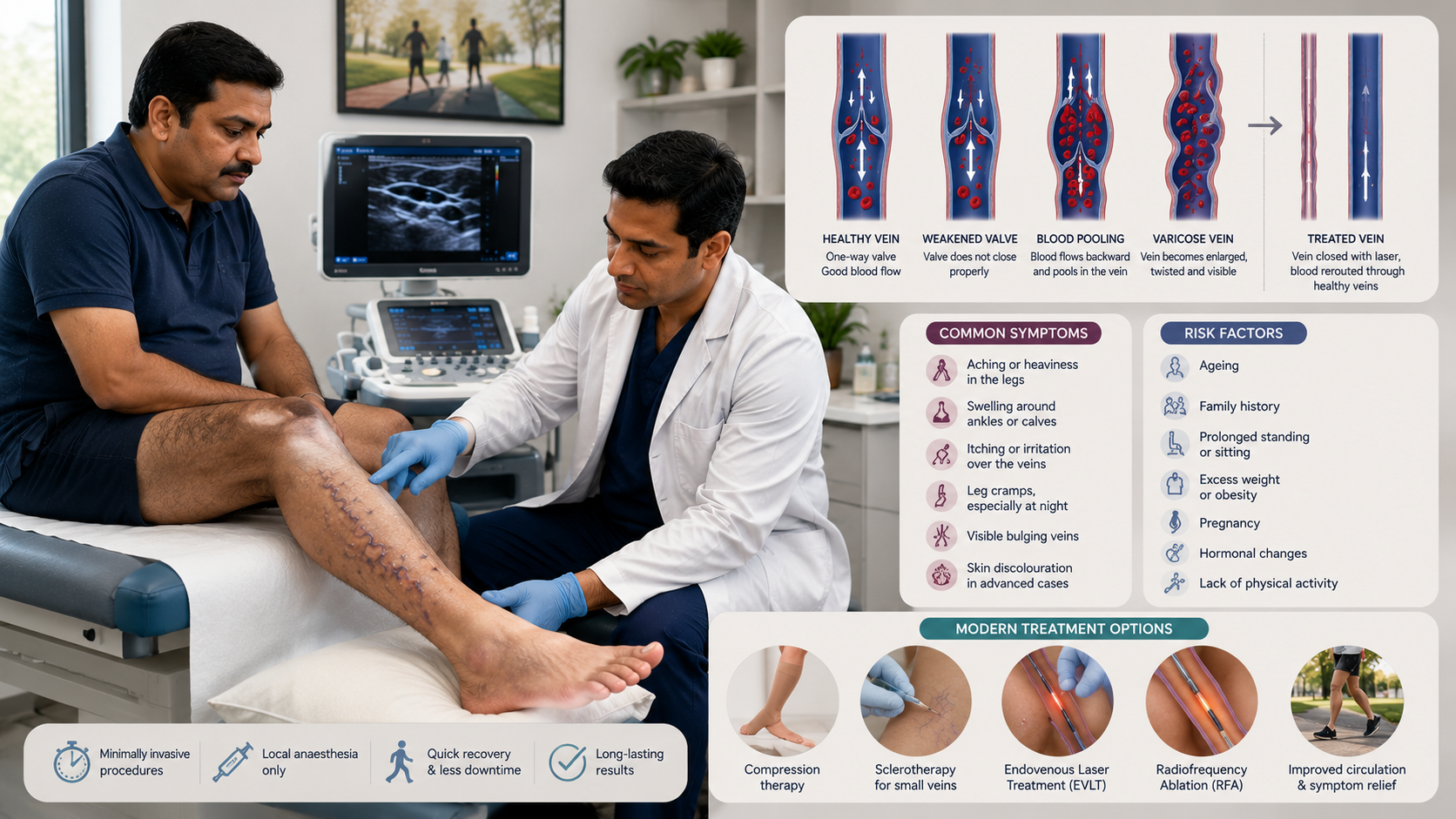 Understanding Varicose Veins: Causes, Symptoms, and Risk Factors